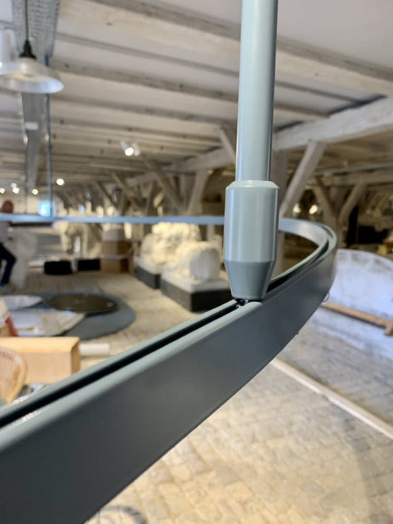 16 mm loftstøtte til 5001 gardinskinne